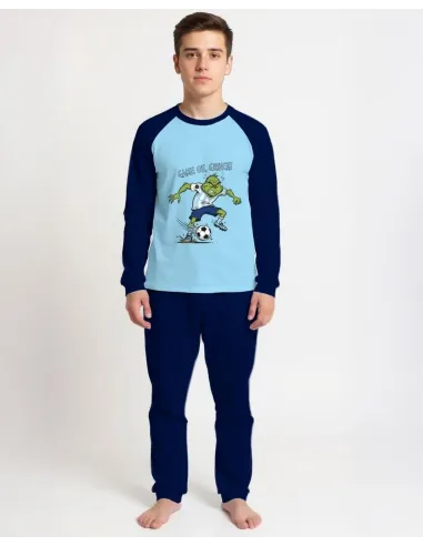 Grinch Otroška bombažna pižama Grinch nogometaš - ZUYA