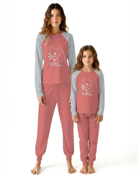 Matching enake pižame mama in hčerka s koalo - ZUYA Slovenija