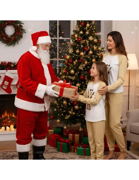 Matching enake pižame mama in hčerka z žirafo - ZUYA Slovenija