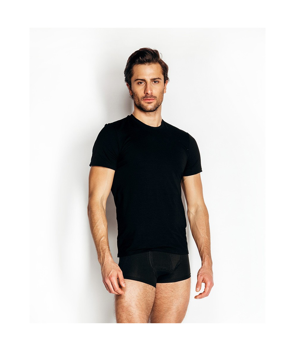 Moška bambus majica kratek rokav – dolga, antibakterijska, OEKO-TEX, Slovenija