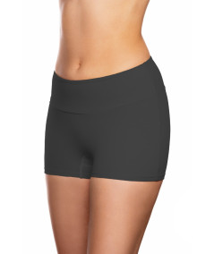 zenske boksarice visok pas bombaz črna