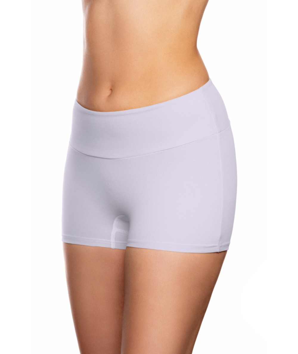 zenske boksarice visok pas bombaz temno vijolična