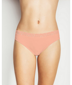 zenske spodnje hlace cipka bombaz marelična