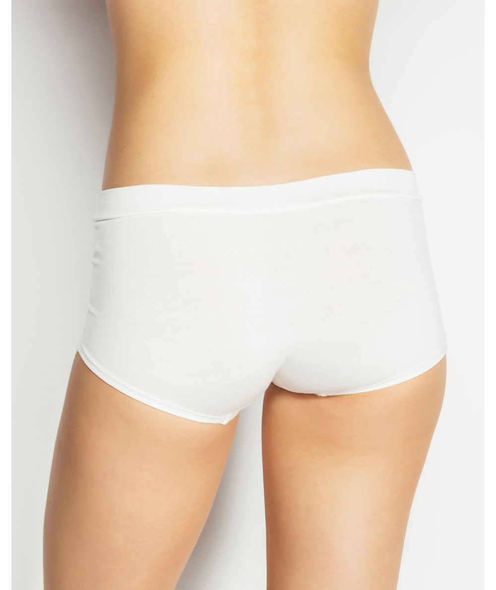 zenske boksarice BAMBUS brez barvil bež