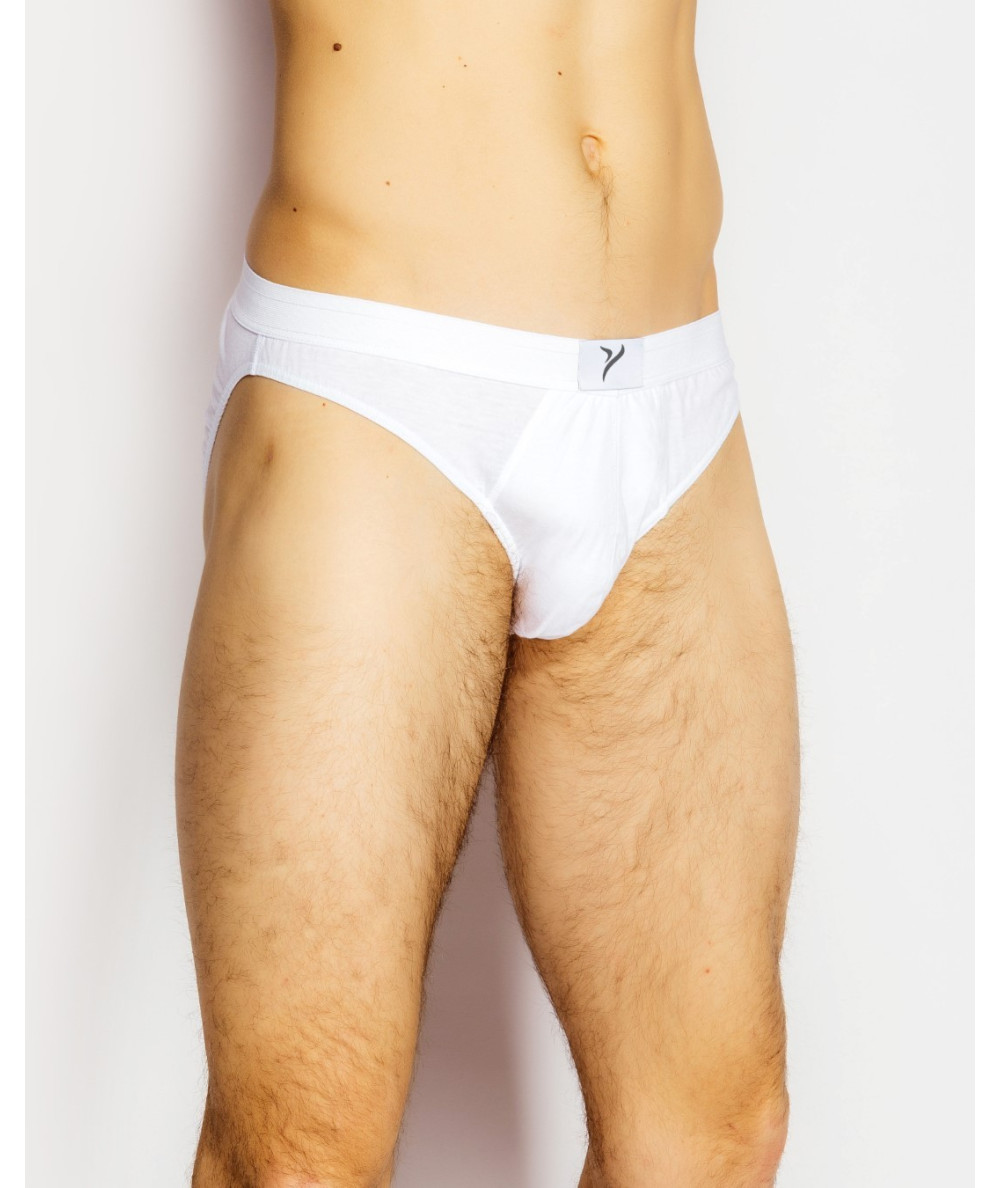 moske spodnje hlace slip 100 bombaz bela